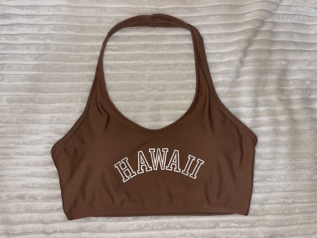 SHEIN Brown Halter Top (Category: Others Tops) located in Manila. Submitted by rare.yurichi (Listing ID 1460809547, Image 2). Description: .