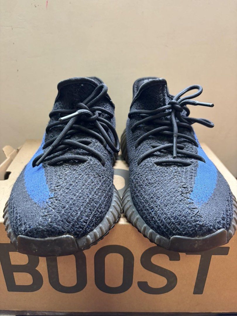 Yeezy boost v2 dazzling blue (Category: Sneakers) located in Quezon City. Submitted by theyellowbasket (Listing ID 1460790839, Image 3). Description: Original bought from after market store rfs: declutter.