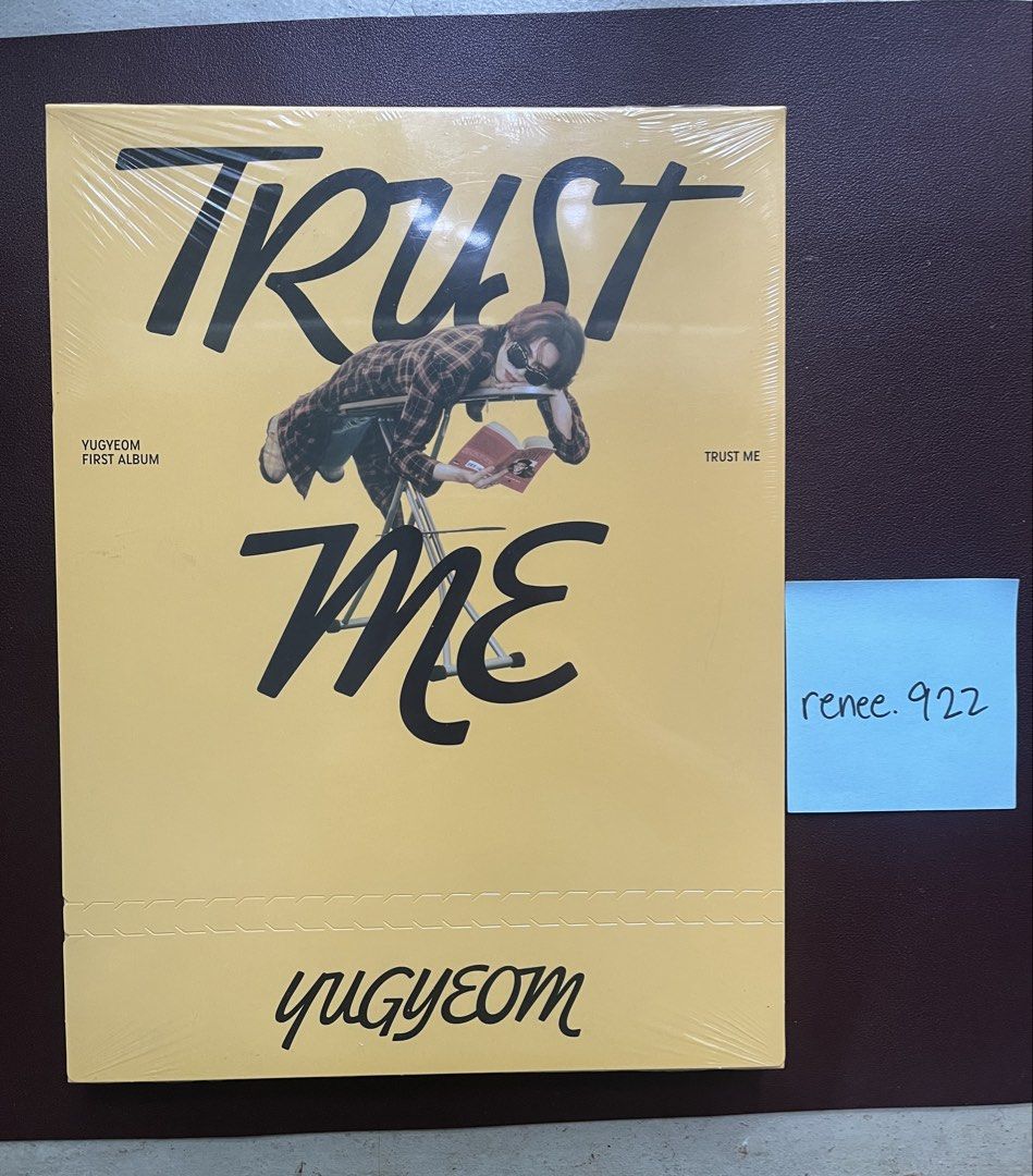 Yugyeom Trust Me [SEALED] GOT7 (Category: K-Wave Merchandise) located in Solano. Submitted by renee.922 (Listing ID 1460826314, Image 2). Description: Sealed IGOT7 version (Green) Dandelion version (Yellow) [SOLD].