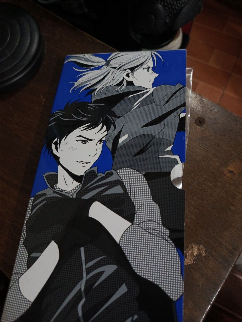 Yuri!!! on Ice Merchandise Set - Pins and Box (Category: Designer & Blind Box Toys) located in Manila. Submitted by jelomove (Listing ID 1460780296, Image 1). Description: Yuri!!! on Ice pin set with Yuri & Victor box. reversi game Price:150 issue : missing board.