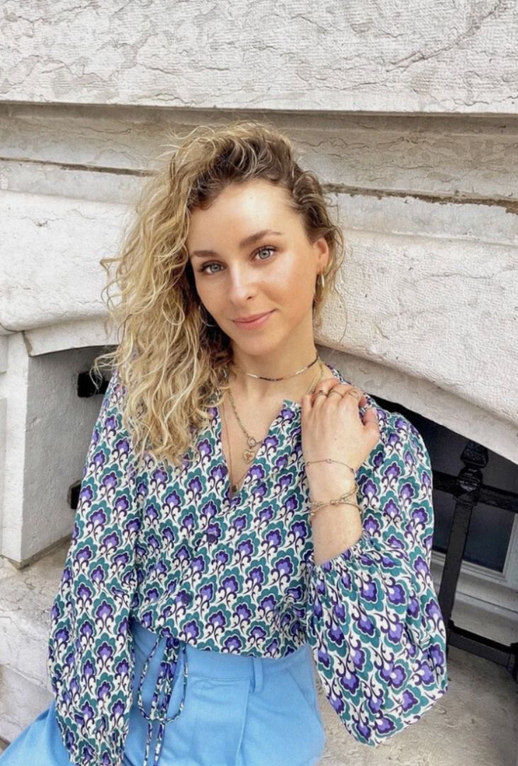 Zara - Printed Top (Category: Blouses) located in San Juan City. Submitted by closet_cleanse16 (Listing ID 1460858003, Image 1). Description: .