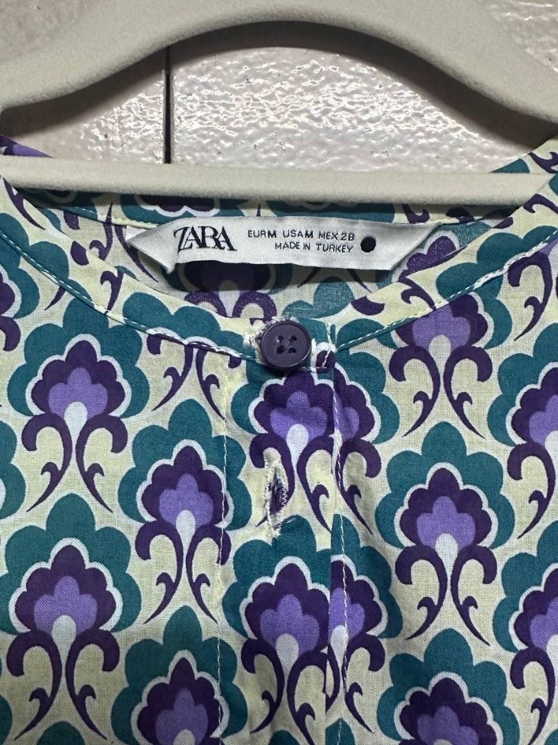 Zara - Printed Top (Category: Blouses) located in San Juan City. Submitted by closet_cleanse16 (Listing ID 1460858003, Image 3). Description: .