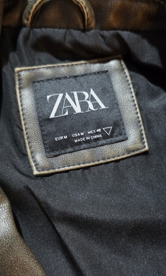 Zara Biker Jacket (Category: Coats, Jackets and Outerwear) located in Angeles City. Submitted by globalfindscollectibles (Listing ID 1460749094, Image 3). Description: originally priced at 11990 used twice and was already been stored after selling low since im decluttering negotiable!.