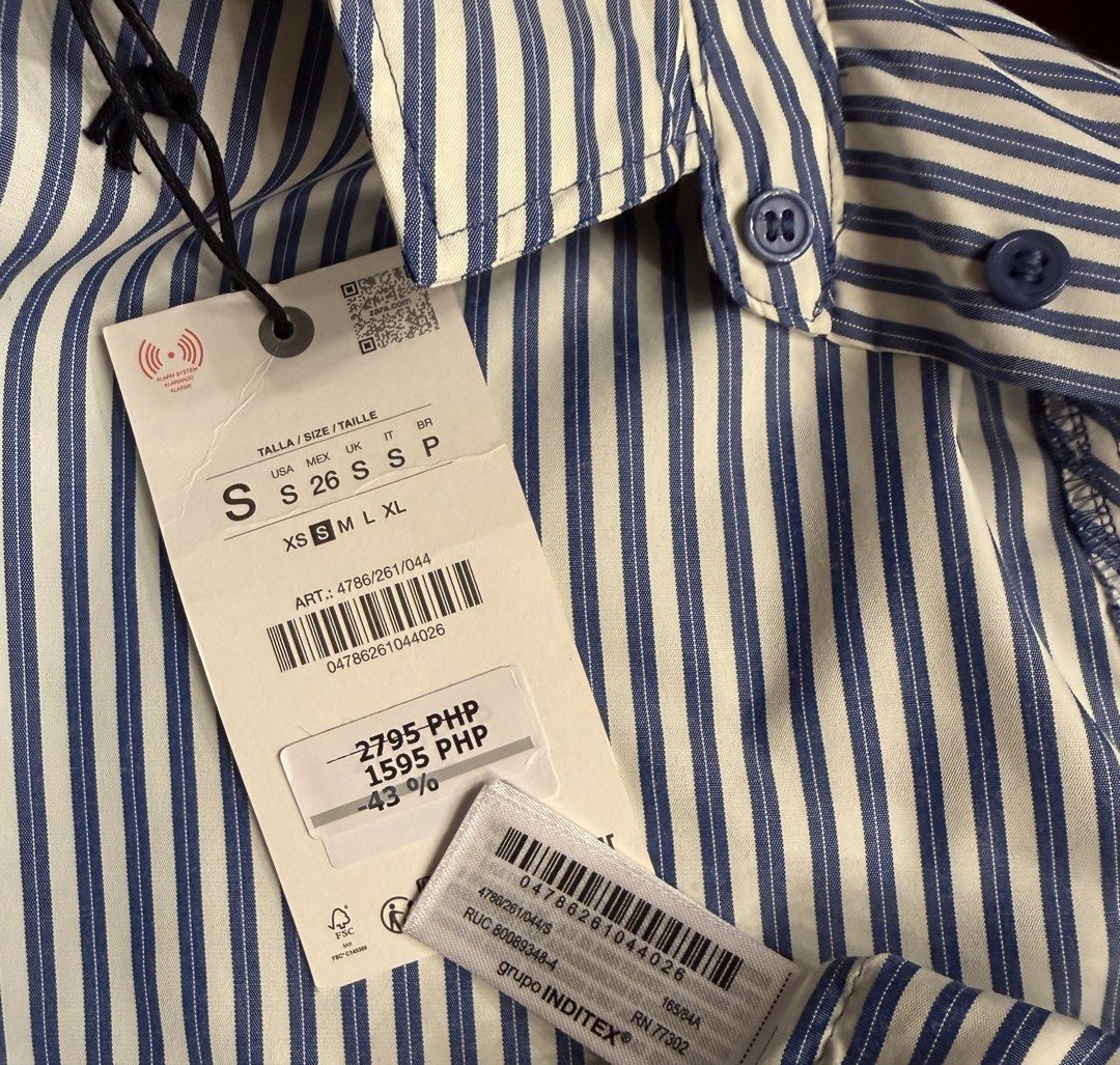 Zara Stripped Long Sleeves (Category: Longsleeves) located in Iloilo. Submitted by dabyladaby2 (Listing ID 1460887649, Image 2). Description: -store bought -last price posted .