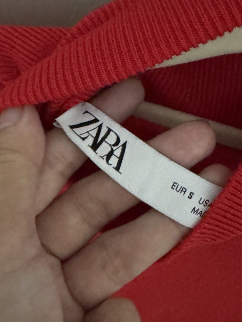 Zara Turtleneck with Buttons (Category: Longsleeves) located in Antipolo. Submitted by nyeahsells (Listing ID 1460786169, Image 3). Description: Pre-loved Size: S Color: Red Flaw: None RFS: decluttering Swipe photos to see more details about the item. Disclaimer: - All sales final (NO RETURN, NO EXCHANGE) - Our shop will not be liable for any damages due to mishandling by the courier - Please manage expectations - First to pay gets the item (NO R