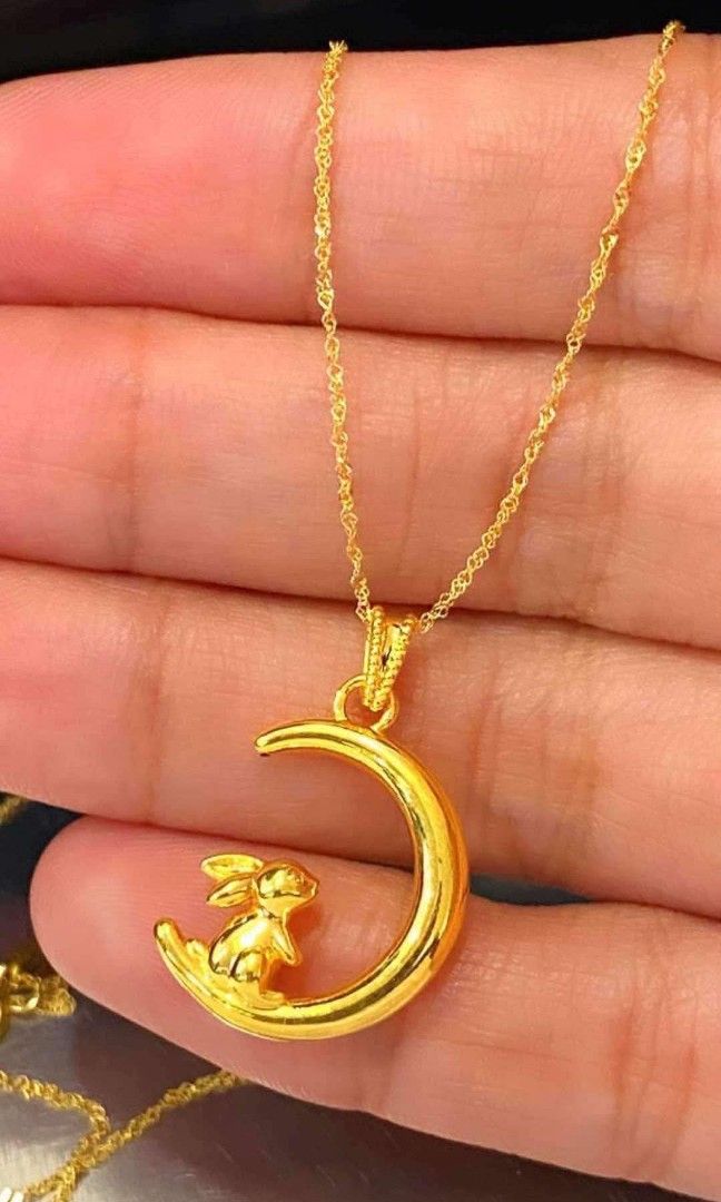 18K Saudi Gold Half Moon Pendant (Category: Necklaces) located in Caloocan City. Submitted by cheskhaionlinestore2.0 (Listing ID 1460955792, Image 1). Description: 18K Pure Saudi Gold Half Moon Pendant Rope- ₱5350 only 📌 Dancing- ₱3600 only 📌 Tuaco- ₱3600 only 📌 Box chain- ₱5500 only 📌 Figaro- ₱6450 only 📌 Cadena- ₱6150 only 📌 Micro- ₱5400 only 📌 Paperclip- ₱6050 only 📌 C4rter- ₱5200 only 📌 Japan- ₱6000 only 📌 🍒 Pawnable/ Nasasangla💯 