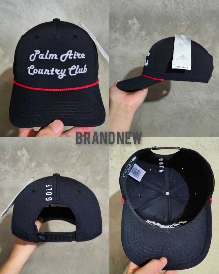 2 BRAND NEW ADIDAS GOLF HATS (Category: Golf) located in Muntinlupa City. Submitted by themakhatter (Listing ID 1461109075, Image 2). Description: 1500 +SF 2 PCS BRAND NEW ADIDAS GOLF HAT ONE SIZE FITS ALL SNAPBACK ADJUSTMENT DRI-FIT/LIGHTWEIGHT MATERIAL ON HAND ITEMS READY TO SHIP.