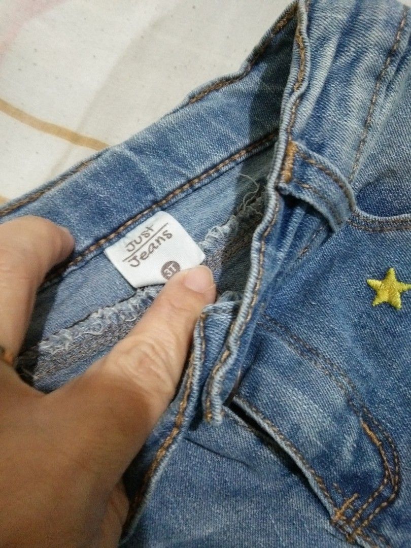 3tsize just jeans embroidered design (Category: Babies & Kids Fashion) located in Quezon City. Submitted by eidorableshop (Listing ID 1461082586, Image 3). Description: .