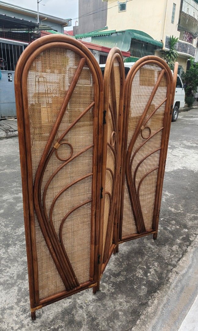4 panel rattan partition (Category: Other Home Furniture) located in Manila. Submitted by tonyhawk0592 (Listing ID 1460992462, Image 2). Description: .
