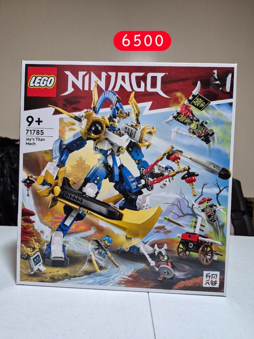 71785 LEGO Ninjago Core Jay's Titan Mech (Category: Lego & Building Sets) located in Pasig City. Submitted by havtrading (Listing ID 1461018348, Image 1). Description: 71785 LEGO Ninjago Core Jay's Titan Mech ☀️ LEGO sets on hand☀️ 📌 brand new and sealed/ wysiwyg 📌 same day delivery via grab or lalamove 📌 pick up location maybunga pasig 📌 PRICES: check photo caption 📌 Mode of payment COD/ BDO/ GCASH/ MAYA/BPI COD within metro manila only use