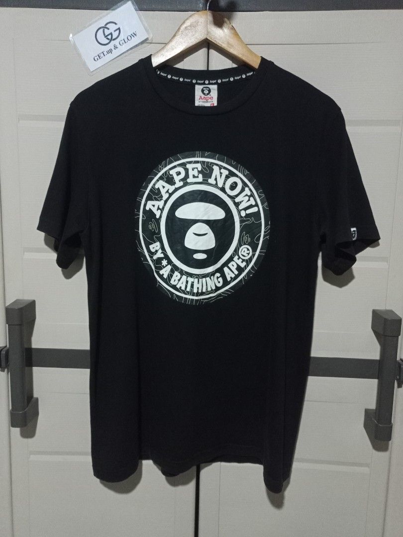 ✅ AAPE Black T-Shirt (Category: Tshirts & Polo Shirts ) located in Palo. Submitted by getupandglow (Listing ID 1461055819, Image 1). Description: ✅ AAPE Black T-Shirt Size: Large (best fit medium) Dimes: 20x28 Issue: None Condition: Like New Colorate: 9.9/10 Price: ₱750 only + sf 📍 Location: LEYTE MODE OF PAYMENT 💳 GCash (Payment 1st) | ✈️ J&T 📩 MAKE OFFER nalang if interested..