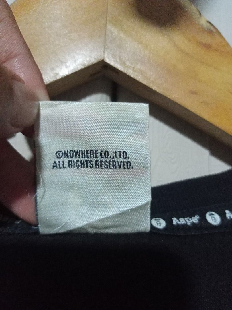 ✅ AAPE Black T-Shirt (Category: Tshirts & Polo Shirts ) located in Palo. Submitted by getupandglow (Listing ID 1461055819, Image 3). Description: ✅ AAPE Black T-Shirt Size: Large (best fit medium) Dimes: 20x28 Issue: None Condition: Like New Colorate: 9.9/10 Price: ₱750 only + sf 📍 Location: LEYTE MODE OF PAYMENT 💳 GCash (Payment 1st) | ✈️ J&T 📩 MAKE OFFER nalang if interested..