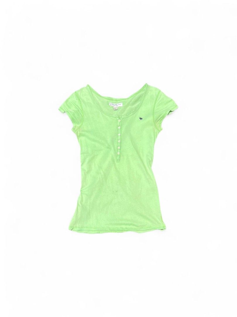 Abercrombie & Fitch Henley Top (Category: Others Tops) located in Davao. Submitted by wildhearts121 (Listing ID 1460935562, Image 1). Description: Large Excellent No flaws.