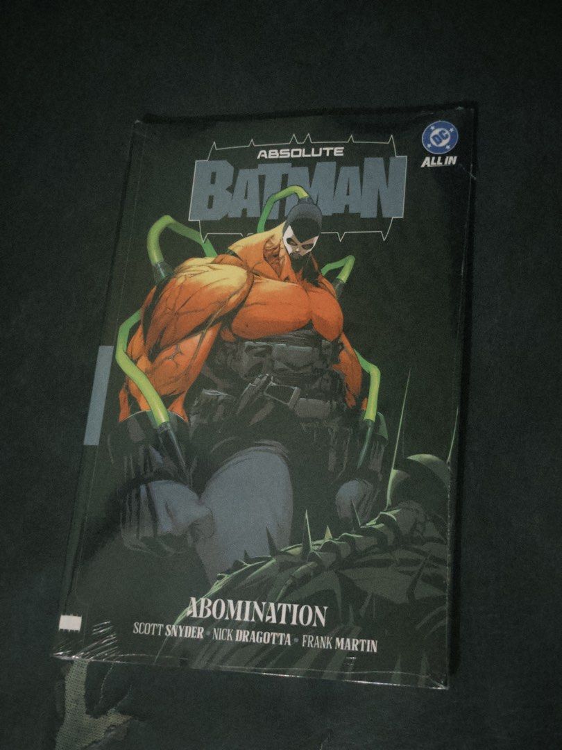 Absolute Batman Vol. 2 Abomination TPB (Category: Comics & Manga) located in Manila. Submitted by LiamTeves (Listing ID 1460933345, Image 1). Description: BRAND NEW LOC: Sta. Mesa, Manila.