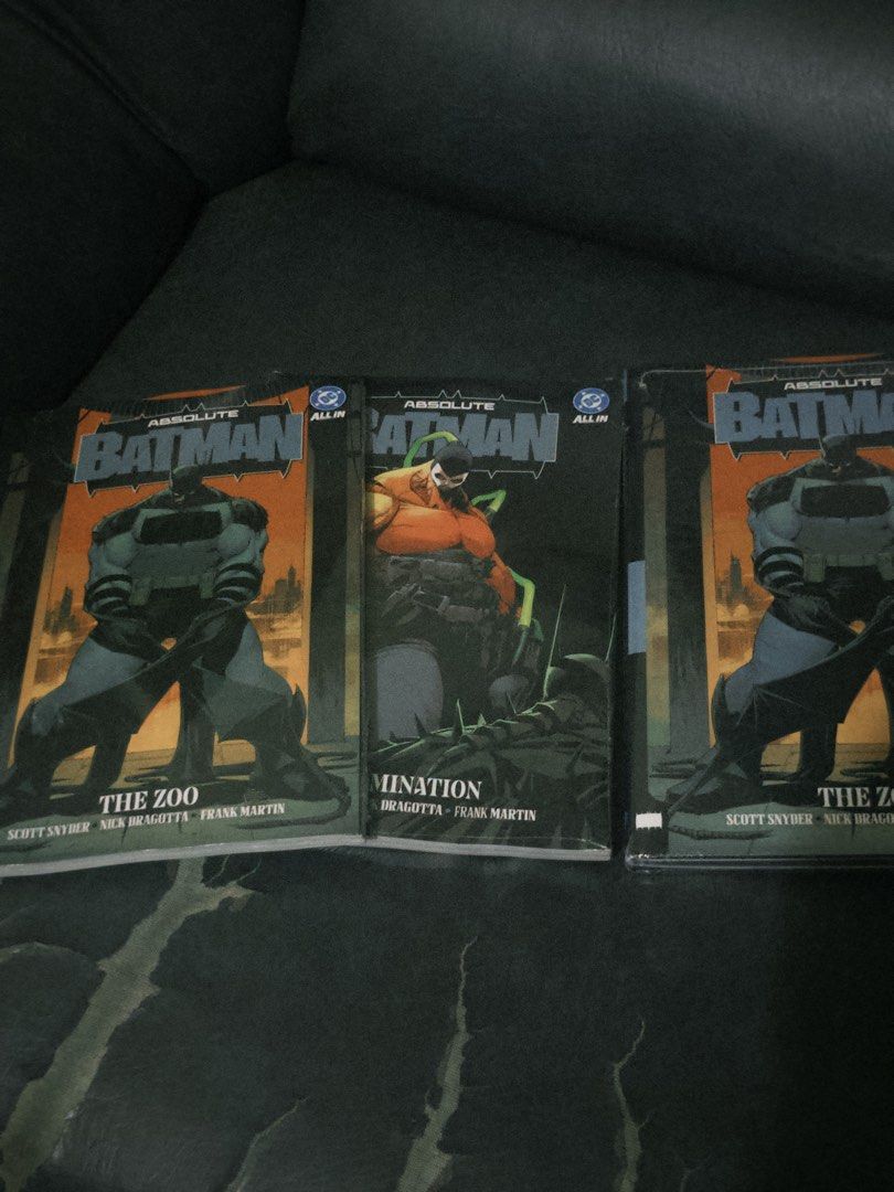 Absolute Batman Vol. 2 Abomination TPB (Category: Comics & Manga) located in Manila. Submitted by LiamTeves (Listing ID 1460933345, Image 3). Description: BRAND NEW LOC: Sta. Mesa, Manila.