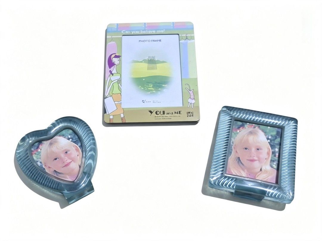 Acrylic Frames (Category: Frames & Pictures) located in Bulacan. Submitted by gjeen (Listing ID 1461011608, Image 1). Description: 9x13cm 6x8.5cm *the small rectangle - loose lock.