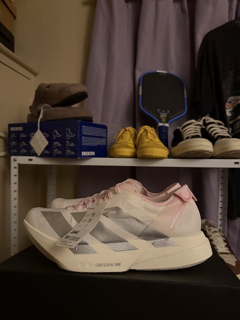 Adidas Adios Pro 4 “Cherry Blossom” (Category: Sneakers) located in Angeles City. Submitted by cozy.kickzz (Listing ID 1461087412, Image 1). Description: Adidas Adios Pro 4 “Cherry Blossom” Size 9 to 9.5 mens Price:10,850 (bought it for 13k) Brandnew With box dm me 📍Angeles City Pampanga.