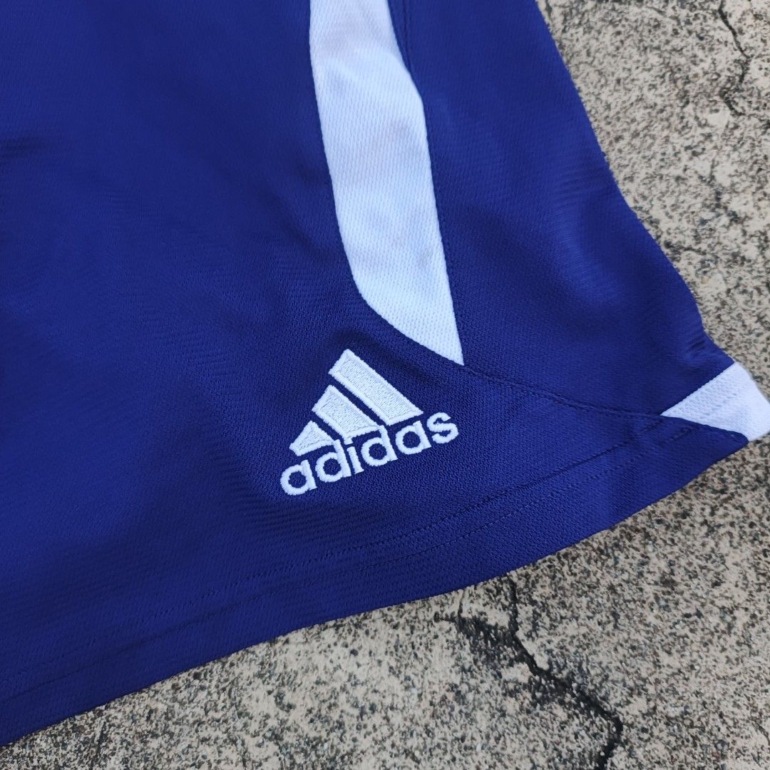 Adidas Climalite Blue Athletic Shorts (Category: Shorts) located in Davao. Submitted by waloohpuf (Listing ID 1460924928, Image 3). Description: - Blue Adidas shorts - Size XL - Climalite fabric for sweat-wicking - Elastic waistband with drawstring - Ideal for sports or casual wear.