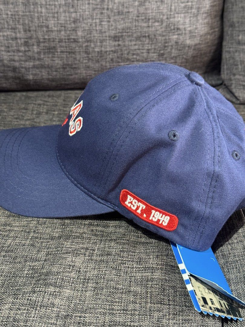 Adidas College Script Navy Blue (Category: Caps & Hats) located in Cavite. Submitted by wsaleclub (Listing ID 1460967759, Image 3). Description: Brandnew 480.