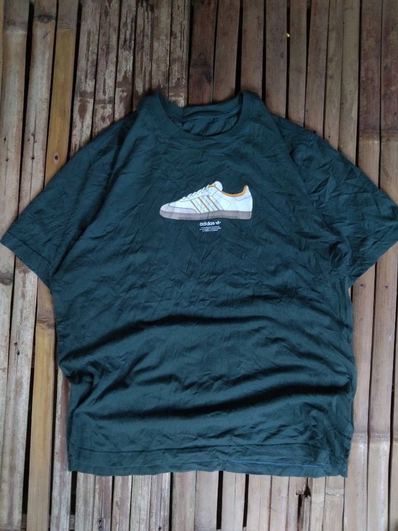 Adidas multiple samba tee (Category: Tshirts & Polo Shirts ) located in Aloran. Submitted by ingsikthrifting (Listing ID 1460934388, Image 1). Description: Adidas multiple samba tee Very excellent condition Issue just cut neck tag Color rate 10/10 Width 20 Length 27.