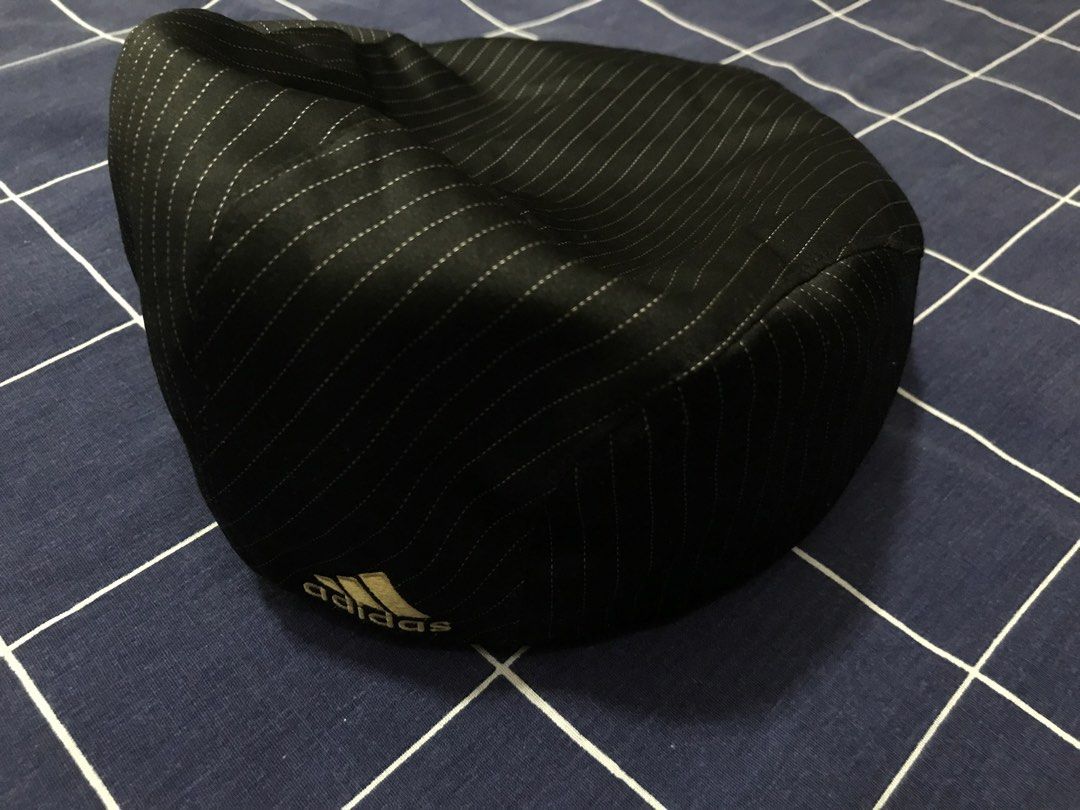 Adidas Pinstripe Flat Cap (Category: Caps & Hats) located in Manila. Submitted by terlterlterl (Listing ID 1461090284, Image 2). Description: needs wash.