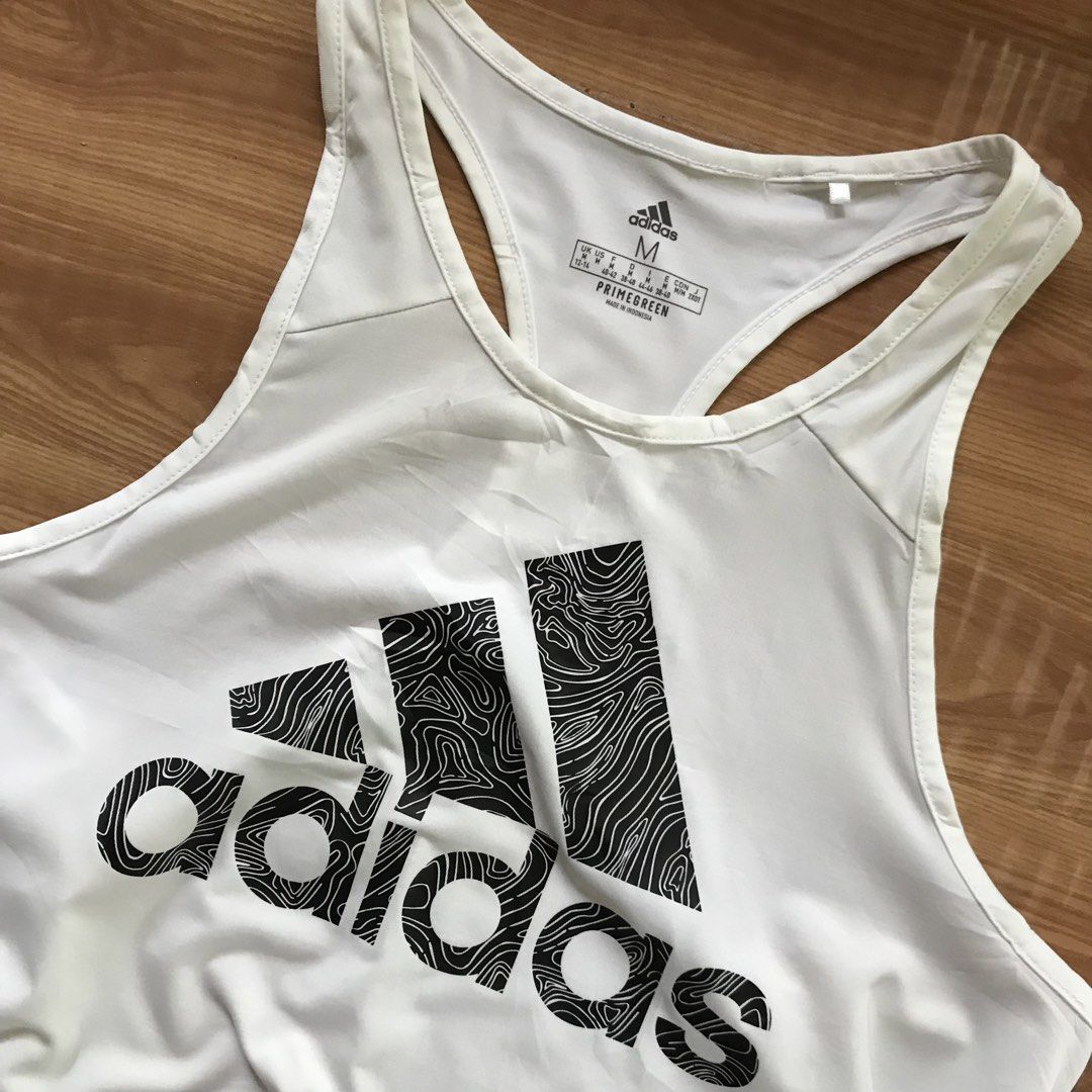 Adidas Running Tanktops (Category: Activewear) located in Cebu City. Submitted by whytruekoy (Listing ID 1460988184, Image 2). Description: Adidas Running Tanktops Authentic Size Medium Good condition.
