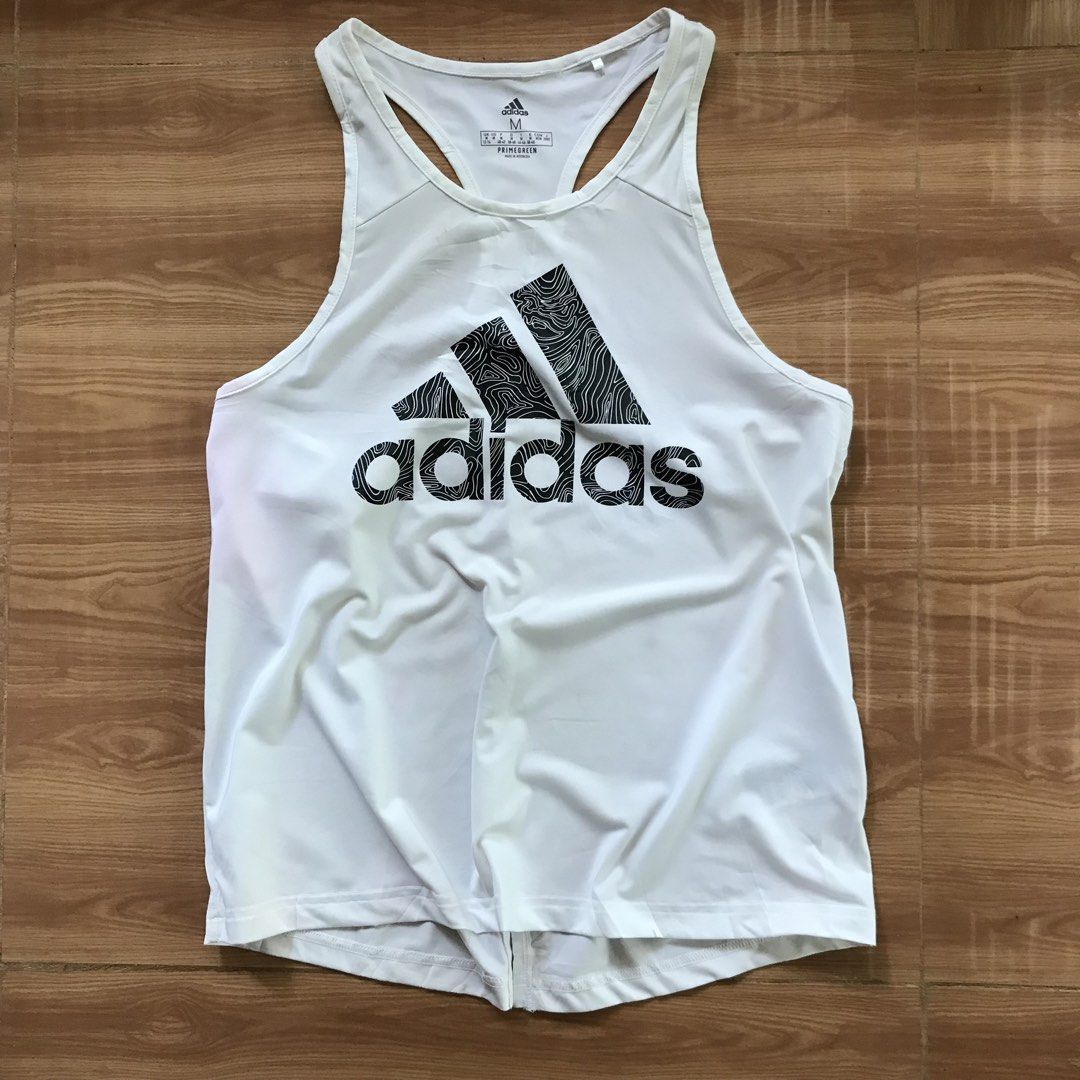 Adidas Running Tanktops (Category: Activewear) located in Cebu City. Submitted by whytruekoy (Listing ID 1460988184, Image 1). Description: Adidas Running Tanktops Authentic Size Medium Good condition.