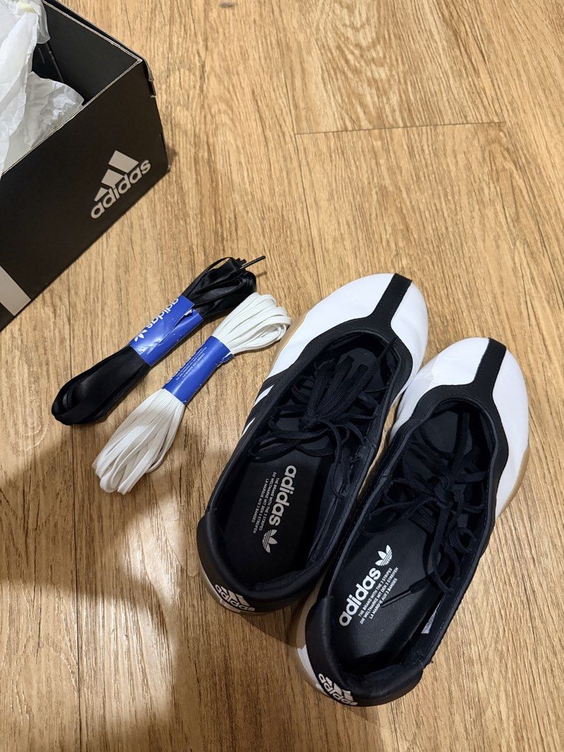 Adidas Taekwondo Mei Ballet (Category: Sneakers) located in Pasig City. Submitted by wandererscab_2.0 (Listing ID 1461034524, Image 3). Description: 💯 Original Used twice only Size: fits 7 women No issues. Good condition These are not UKAY, they are all my personal pre-loved/brand new clothes/shoes/things MOP: bdo or gcash Shipping c/o the buyer.