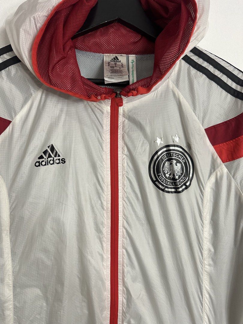 Adidas Windbreaker (Category: Coats, Jackets and Outerwear) located in Las Pinas. Submitted by archimedes.joaquin (Listing ID 1461033925, Image 3). Description: excellent condition - 9.5/10 color rate - sz large 22 width 27 length - no issue authentic.