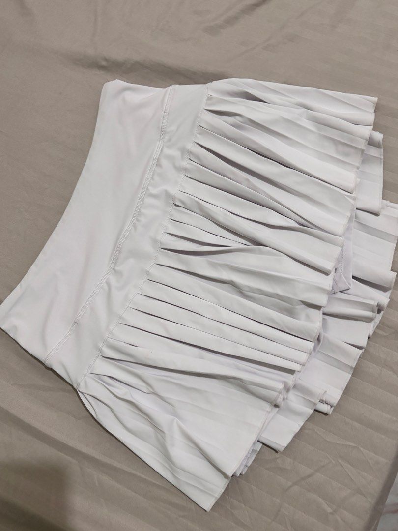 Air Active Skirts (Bundle of 2) (Category: Sets or Coordinates) located in Caloocan City. Submitted by tineq (Listing ID 1461086213, Image 3). Description: - Light Blue Skirt - White Pleated Skirt.