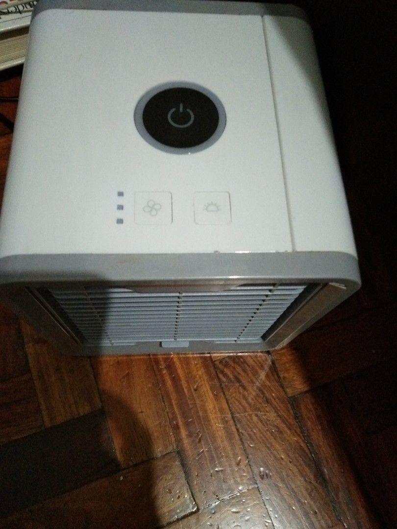 Air cooler with mood lamp (Category: Air Conditioning and Heating) located in Quezon City. Submitted by eidorableshop (Listing ID 1461088887, Image 1). Description: .