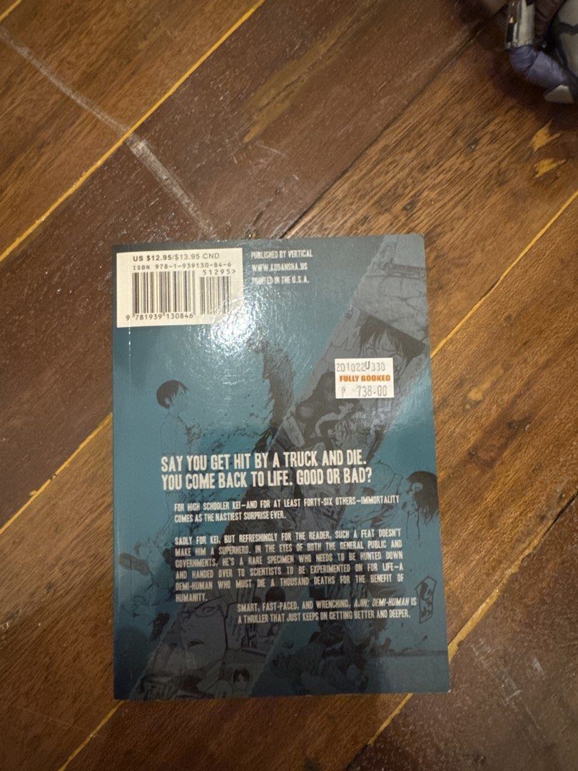 Ajin: Demi-Human Volume 1 Manga (Category: Comics & Manga) located in Manila. Submitted by wazblabz (Listing ID 1461028080, Image 2). Description: - Ajin: Demi-Human Volume 1 - Story by Tsuina Miura, Art by Gamon Sakurai - Published by Vertical - First volume of the series - Perfect for fans of action and supernatural genres - Ideal for starting your Ajin collection.