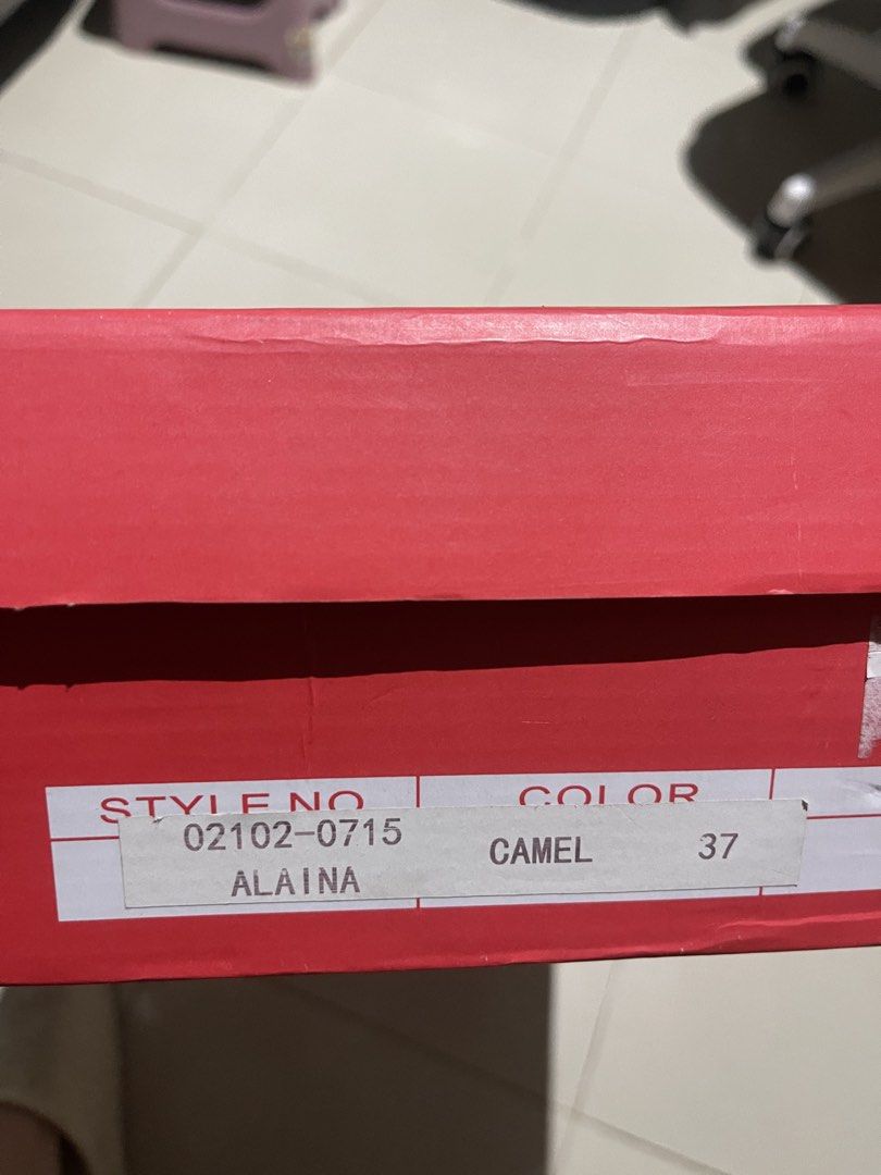 Alaina Camel Suede Boots Size 37 (Category: Boots) located in Manila. Submitted by brahma806 (Listing ID 1461065900, Image 2). Description: Brown suede boots with side zipper and low heel. Includes original box. Style 02102-0715. .