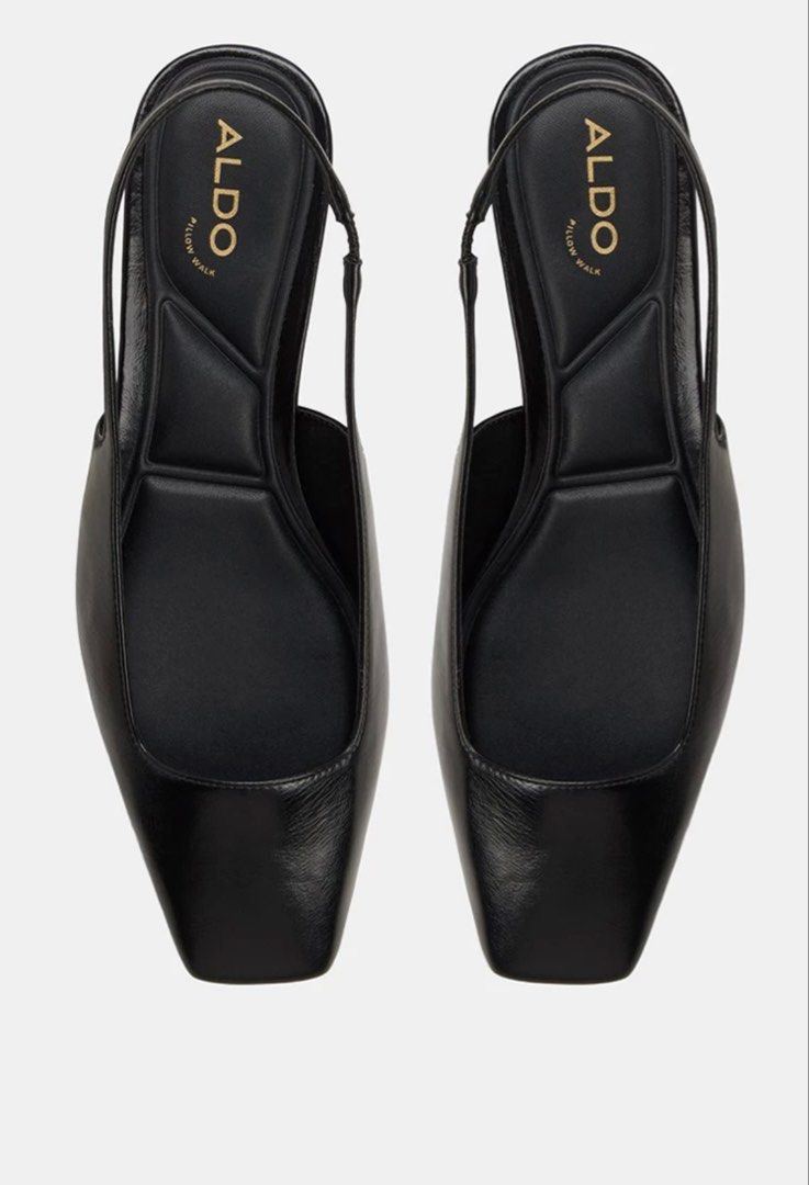 ALDO Black Slingback Heels (Category: Heels) located in Manila. Submitted by enaspreloved (Listing ID 1461074698, Image 1). Description: 4k+ original price Worn once US 7 .