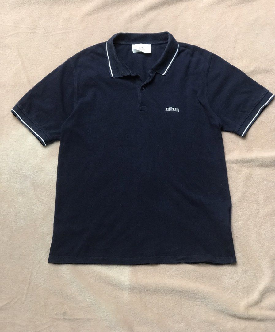 Ami paris (Category: Tshirts & Polo Shirts ) located in Alicia. Submitted by aljaber43 (Listing ID 1460989104, Image 2). Description: Ami polo shirt Authentic 100% Excellent condition .