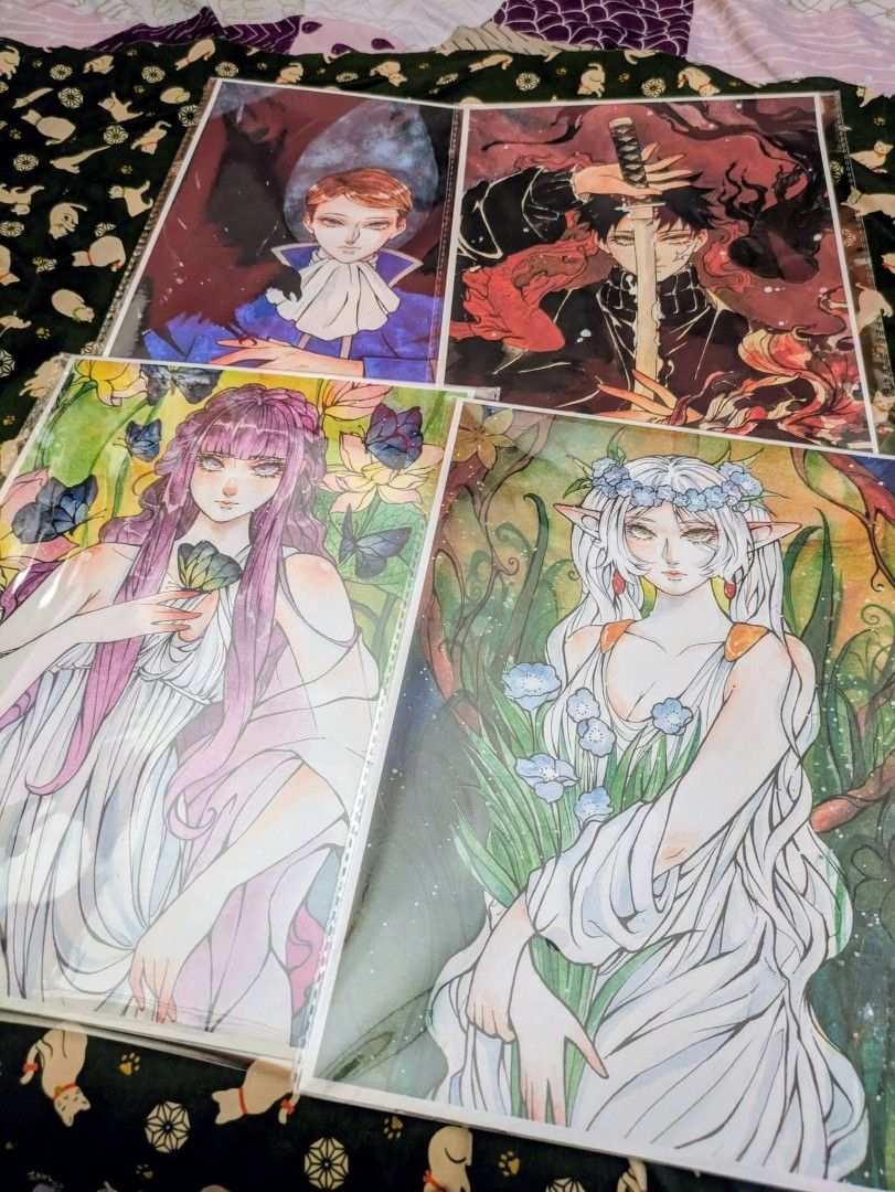 Anime Art Prints (Fan Art) (Category: Art & Prints) located in Caloocan City. Submitted by MovesLikeJeager (Listing ID 1460941052, Image 3). Description: 200 each 2 for 350 Art by Nesemoponumeji (Facebook & Instagram) Location: South Caloocan Pm if interested .
