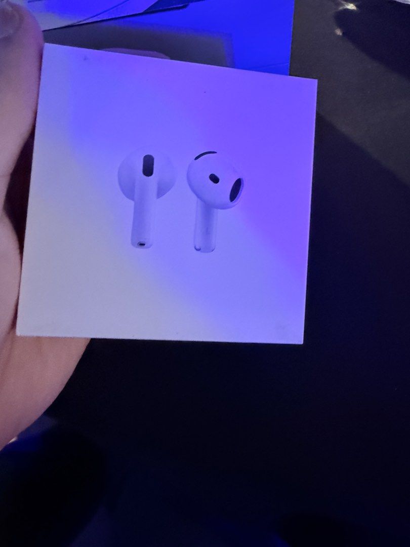 Apple AirPods 4 MXP63ZA/A (Category: Earphones) located in Manila. Submitted by moreguts006634 (Listing ID 1461052671, Image 2). Description: - Brand New Apple AirPods 4 - Model: MXP63ZA/A - Comes in Original Packaging - Price: P9,990.00 .