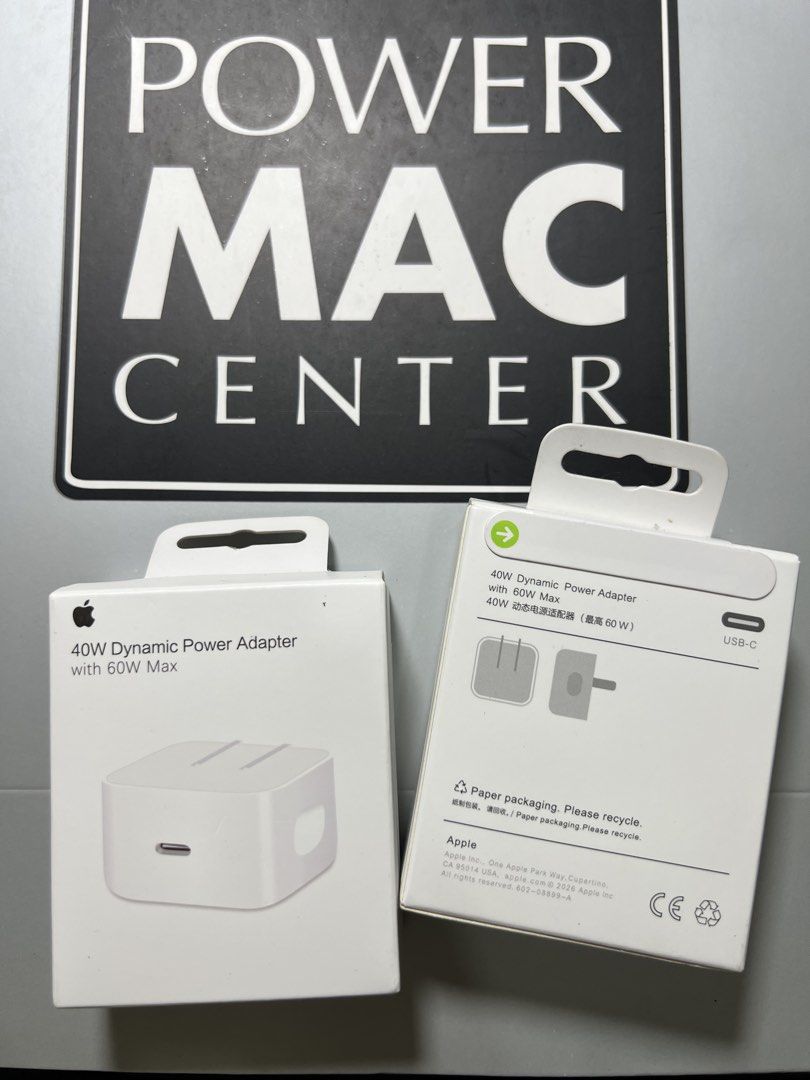 Apple Dynamic Power Adapter- Sealed items (Category: Batteries & Power Banks) located in Manila. Submitted by jmph_ (Listing ID 1461098675, Image 2). Description: 🍎 Apple Dynamic Power Adapter ✅ Brand New & Sealed ✅ Original Quality ✅ Dynamic Power Adapter ✅ Compact & Easy to Carry ✅ Perfect for Everyday Charging ✅ Fast & Reliable Charging 🚚 Same-Day Delivery Around Manila 📦 J&T Nationwide Shipping Available 📩 PM us for price, availability, a