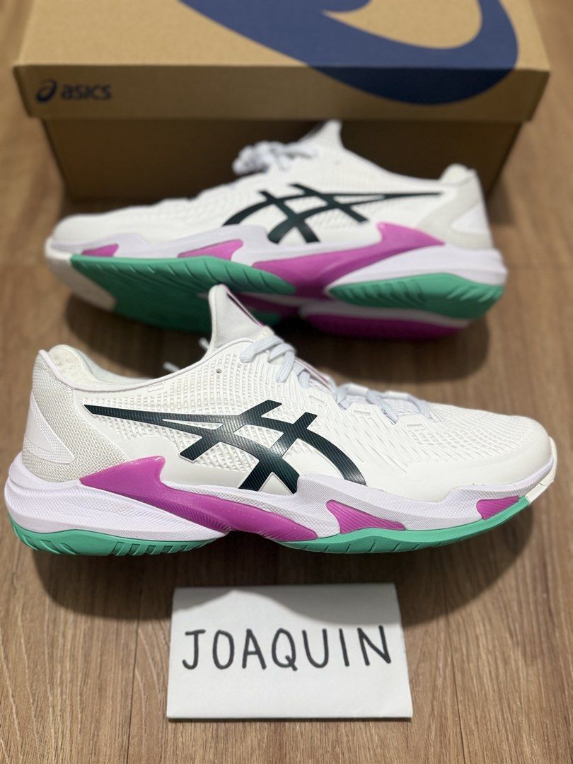 Asics Court FF3 Digital Sakura (Category: Sneakers) located in Manila. Submitted by joaquin__ (Listing ID 1460936671, Image 1). Description: Asics Court FF3 Digital Sakura ₱9,000 (SRP ₱11,190) Available Sizes: 10 10.5 Asics Court FF3 Digital Sakura (Clay) ₱8,700 (SRP ₱11,190) 8.5 9 9.5 11.5 Guaranteed Legit & Brandnew Unli Legit Check & Vouch Add for shipping Paranaque/Pasay/MOA Area.