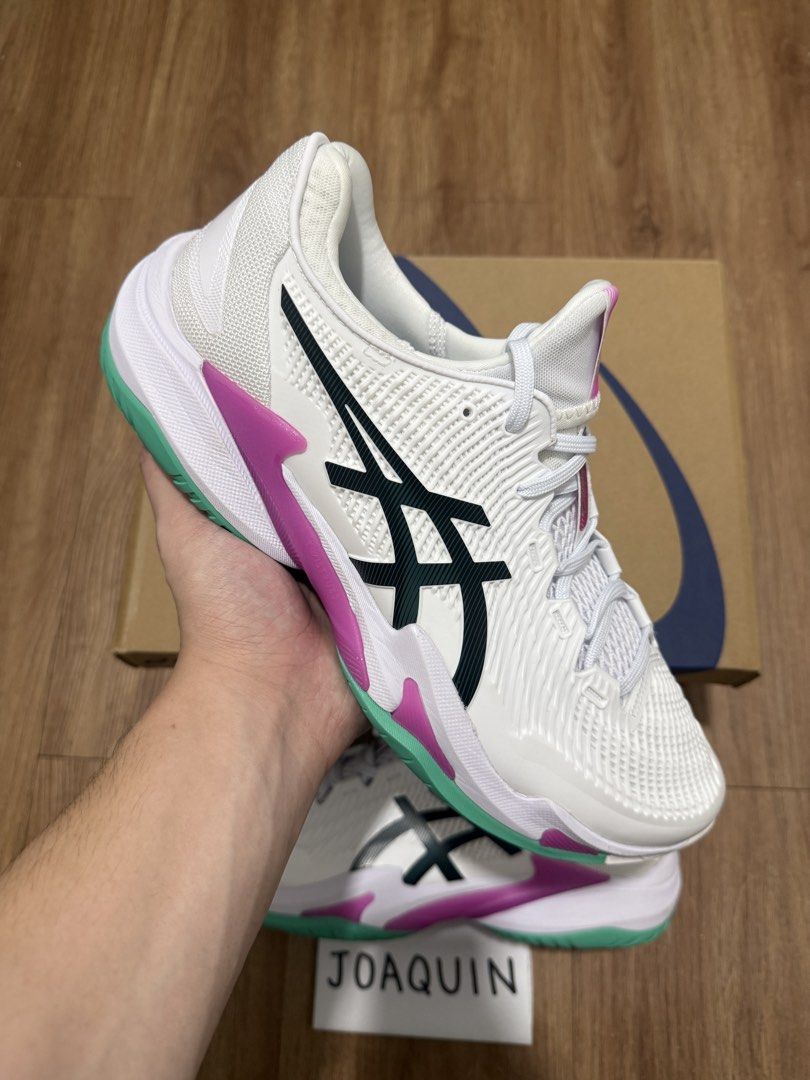 Asics Court FF3 Digital Sakura (Category: Sneakers) located in Manila. Submitted by joaquin__ (Listing ID 1460936671, Image 2). Description: Asics Court FF3 Digital Sakura ₱9,000 (SRP ₱11,190) Available Sizes: 10 10.5 Asics Court FF3 Digital Sakura (Clay) ₱8,700 (SRP ₱11,190) 8.5 9 9.5 11.5 Guaranteed Legit & Brandnew Unli Legit Check & Vouch Add for shipping Paranaque/Pasay/MOA Area.