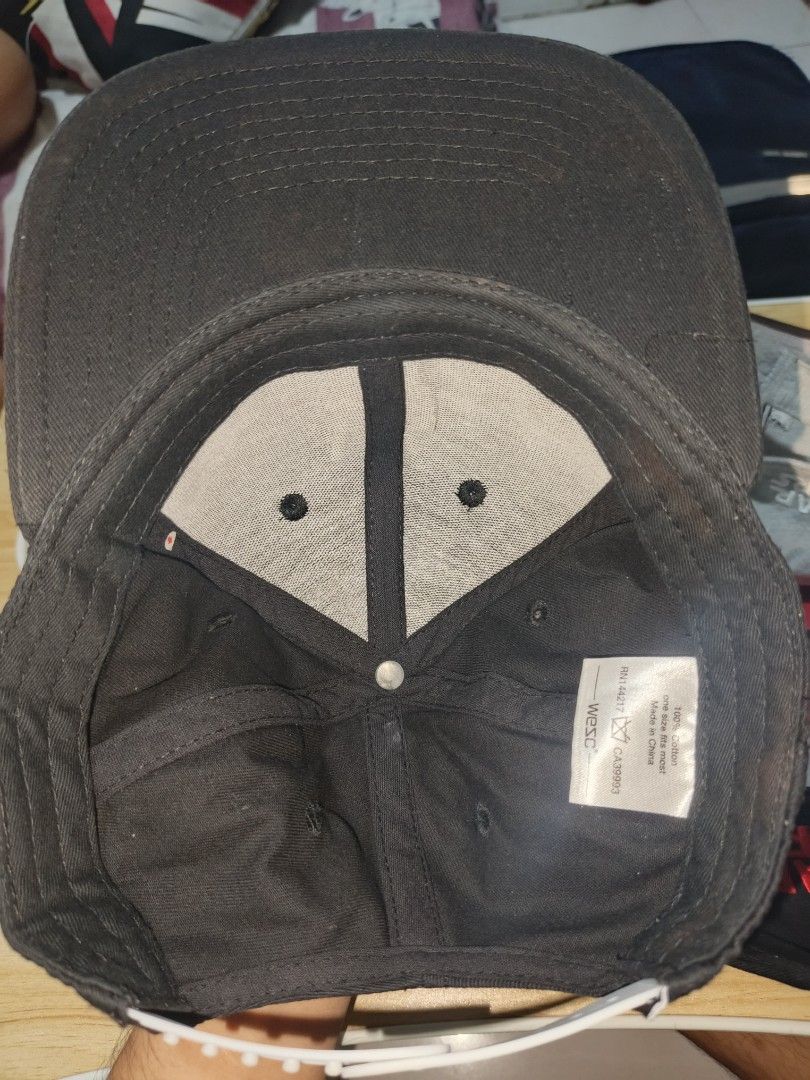 Assorted Caps: New York, Star Wars, WESC (Category: Caps & Hats) located in Manila. Submitted by bone.pipes (Listing ID 1460926290, Image 3). Description: YOUTH CAPS - Bundle of 4 adjustable snapback caps - Blue New York cap with orange brim - Grey Star Wars cap with Stormtrooper print - Black and red Star Wars cap with R2-D2 and C-3PO - Black WESC cap - Great for fans and collectors 8/10 Conditions 500 aspack (150 each ) meet up lrt Roosevelt .