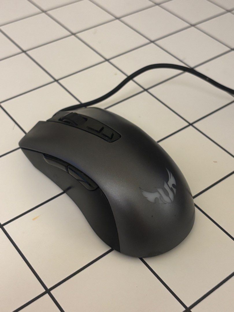 ASUS TUF Gaming M3 Optical Gaming Mouse (Category: Mouse & Mousepads) located in Pasig City. Submitted by vidivinci (Listing ID 1461089457, Image 3). Description: - ASUS TUF Gaming M3 (Model P305) optical gaming mouse - Excellent working condition - Minor signs of wear on the top surface, purely cosmetic - Ideal for both gaming and everyday computer use - Selling because of an upgrade to a new mouse.