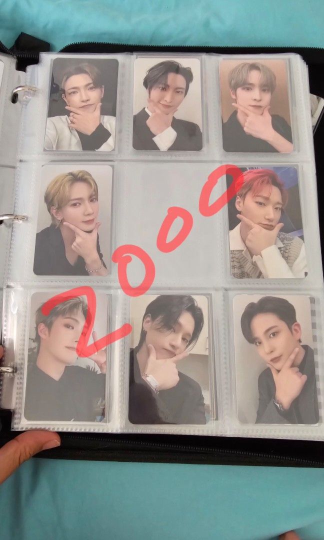 ATEEZ Official Photocards Set 🏴‍☠️ (Category: K-Wave Merchandise) located in Antipolo. Submitted by raremountain.47e4ee (Listing ID 1460923846, Image 1). Description: ATEEZ Official Photocards Set 🏴‍☠️ Letting go of my ATEEZ official photocards 📌 Official photocards 📌 All double-sleeved for extra protection 💰 Prices are indicated in the photos Please check the photos for the available cards and corresponding prices. RFS: Quit Sale 📩 PM if i
