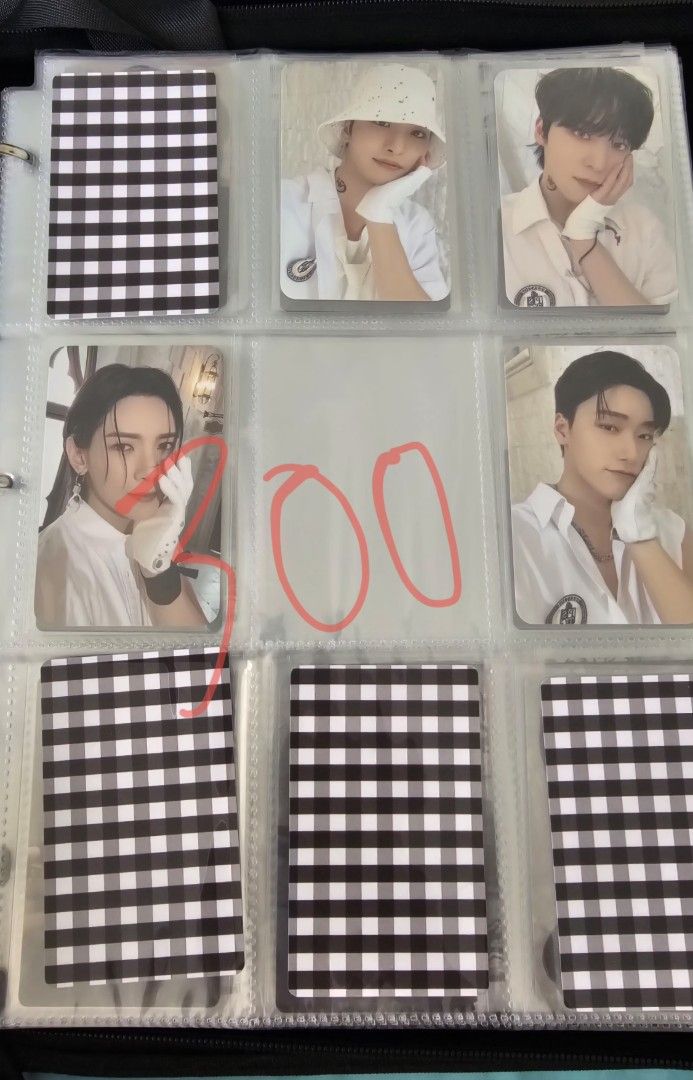 ATEEZ Official Photocards Set 🏴‍☠️ (Category: K-Wave Merchandise) located in Antipolo. Submitted by raremountain.47e4ee (Listing ID 1460924044, Image 1). Description: ATEEZ Official Photocards Set 🏴‍☠️ Letting go of my ATEEZ official photocards 📌 Official photocards 📌 All double-sleeved for extra protection 💰 Prices are indicated in the photos Please check the photos for the available cards and corresponding prices. RFS: Quit Sale 📩 PM if i