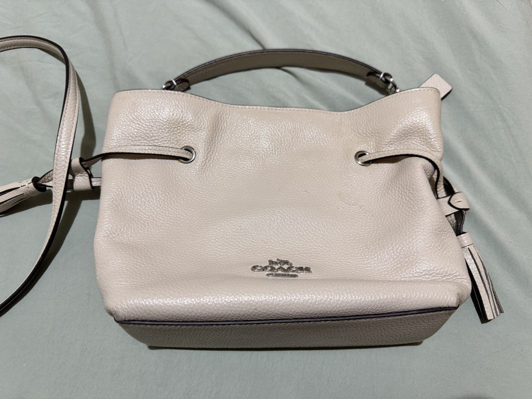 Authentic Coach Andy Bag for Sale (Category: Cross-body Bags) located in Quezon City. Submitted by harristhegoldenboy (Listing ID 1460923494, Image 1). Description: Authentic Coach Andy Bag for Sale. Bought for almost 15k pesos in HK Inclusions: dustbag, care card, receipt (faded) Can be used as a hand bag, shoulder, crossbody bag RFS decluttering. Price negotiable With minor corner rubs but it doesn’t affect the beauty and usefulness of the bag.