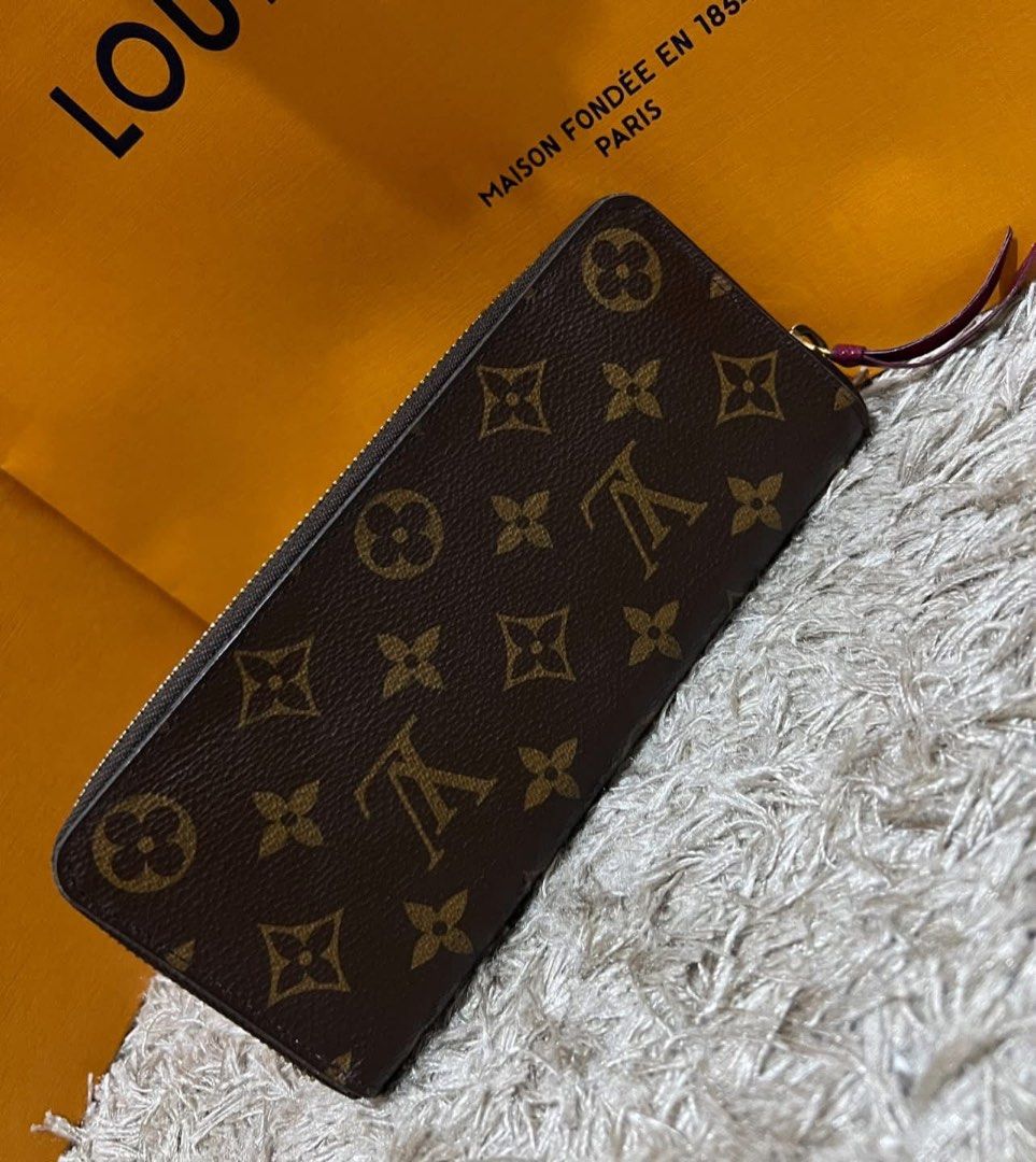Authentic LV Clemence Zip Wallet (Category: Luxury Bags & Wallets) located in Pasig City. Submitted by sheyfabph (Listing ID 1460935721, Image 3). Description: Authentic LV Clemence Wallet Good Condition 13,500 only.