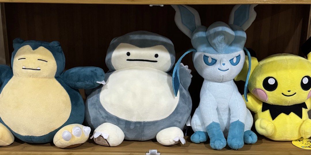 Authentic Pokemon Stuff Toy (Category: Plushies & Soft Toys) located in Cainta. Submitted by mayhroeen (Listing ID 1461109739, Image 2). Description: Update as of Sept 18,2026 ❗️SOLD ❗️ Togepi Venosaur Magikarp Snorlax Farfetchd Ninetales Jigglypuff Can do bundle and take all 📍Cainta, Rizal.