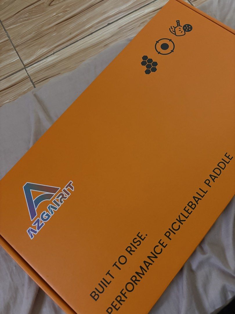 Azgairit Reaver Pickleball Paddle Set (Category: Racket and Ball Sports) located in Caloocan City. Submitted by danipel (Listing ID 1460984312, Image 3). Description: - Good as new; used once - Elongated/Titanium- 16mm - Complete with box and accessories (still sealed).