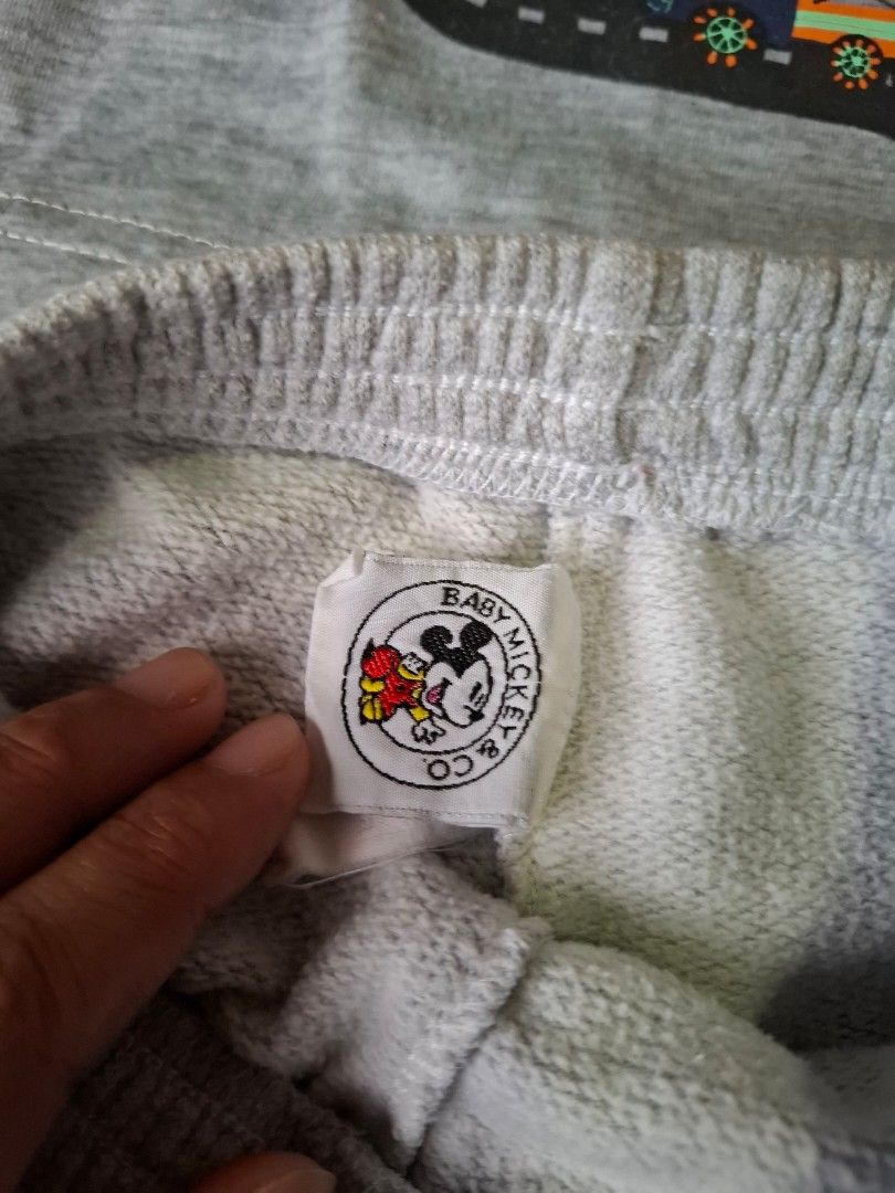 ❤️👶BABY BOY BUNDLE DISNEY JOGGER & TSHIRT GRAY (Category: Babies & Kids Fashion) located in Narvacan. Submitted by HopefulVy (Listing ID 1461111729, Image 3). Description: Top & Bottom (Disney Branded) for baby 3-6 months.