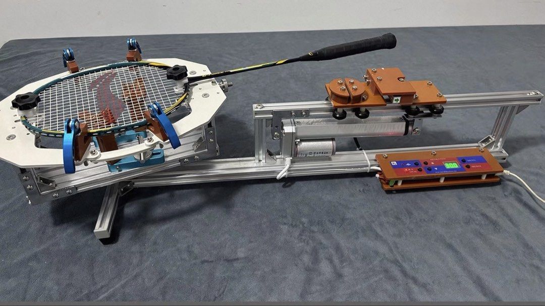 Badminton Stringing Machine with Digital Tension Control (Category: Racket and Ball Sports) located in Manila. Submitted by brentschyl38066 (Listing ID 1461054185, Image 2). Description: Badminton Racket Stringing Machine – Portable Electric Original Price : :₱ 28000 Selling Price :₱26,000 Being sold for ₱26000 due to oxidation of some part. Does not affect the stringing process. Location: Tondo, Manila For sale is a portable electric badminton r